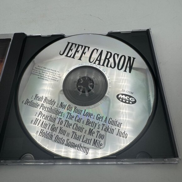 Jeff Carson Self-Titled Music CD Album MCG Curb Records 1995 Country - Picture 3 of 4